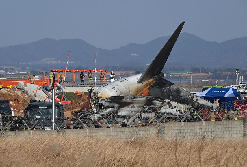 AFP__ avión corea del sur