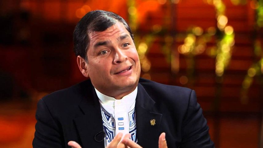 Rafael Correa, presidente de Ecuador.