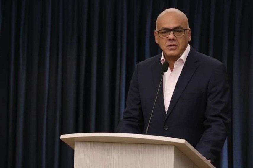 El portavoz del régimen de Venezuela, Jorge Rodríguez. &nbsp;