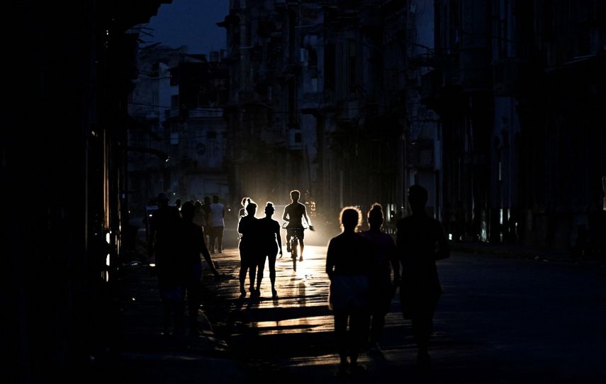 La Habana en medio de un nuevo apagón.&nbsp;