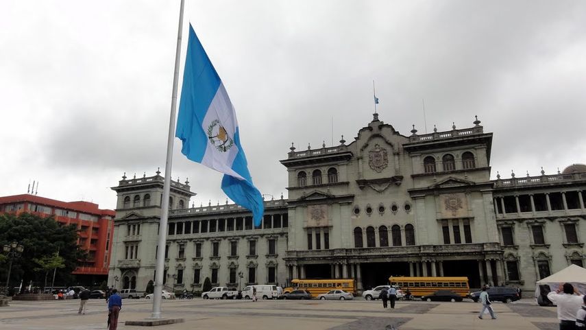 Sede del Gobierno de Guatemala.