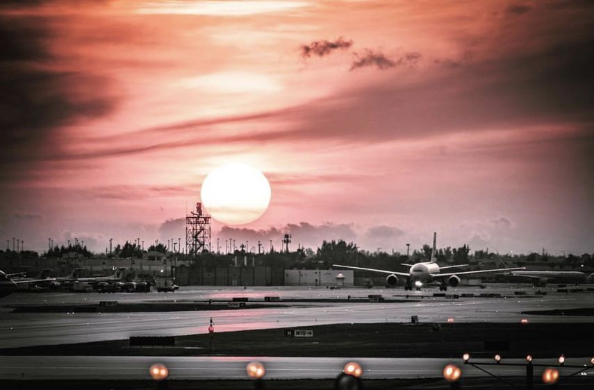 El Aeropuerto Internacional de Miami recibe cada año millones de turistas.&nbsp;