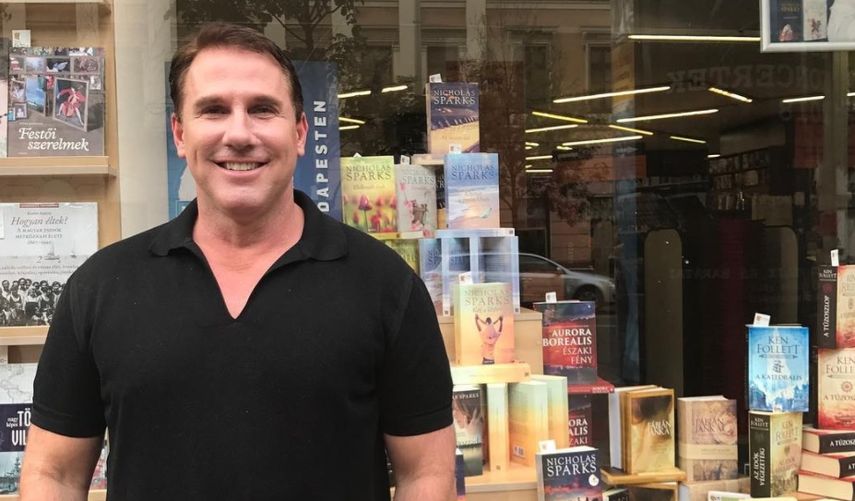 El escritor norteamericano Nicholas Sparks.&nbsp;