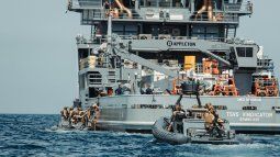 Fuerzas militares estadounidenses mantienen vigilancia en el Caribe para detectar buques y actores sancionados que transitan por esta región. Fuerzas militares estadounidenses mantienen vigilancia en el Caribe para detectar buques y actores sancionados que transitan por esta región.