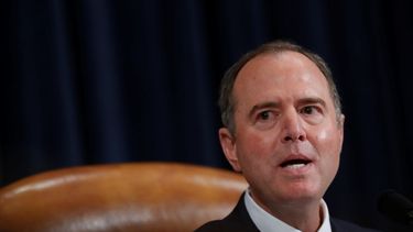 El presidente de la Comisión de Inteligencia de la Cámara de Representantes Adam Schiff en la audiencia el 21 de noviembre del 2019. Archivo.