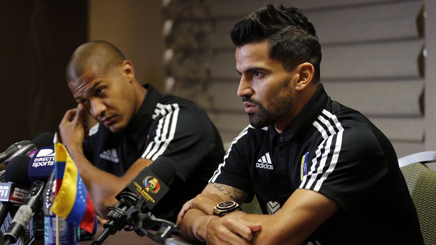 El capitán de la vinotinto confía en el buen momento de su selección. (EFE)