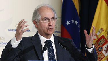 Antonio Ledezma, opositor venezolano exiliado.