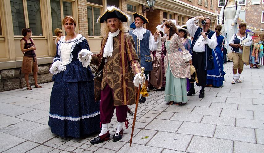 Les Fêtes de la Nouvelle-France, Quebec, Canada.