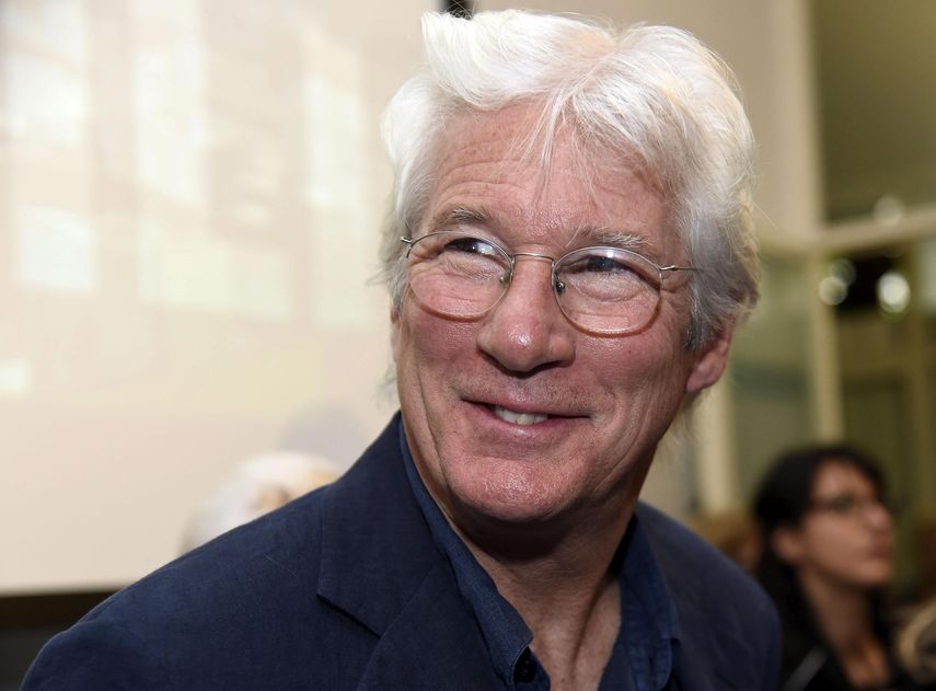 El actor estadounidense Richard Gere.