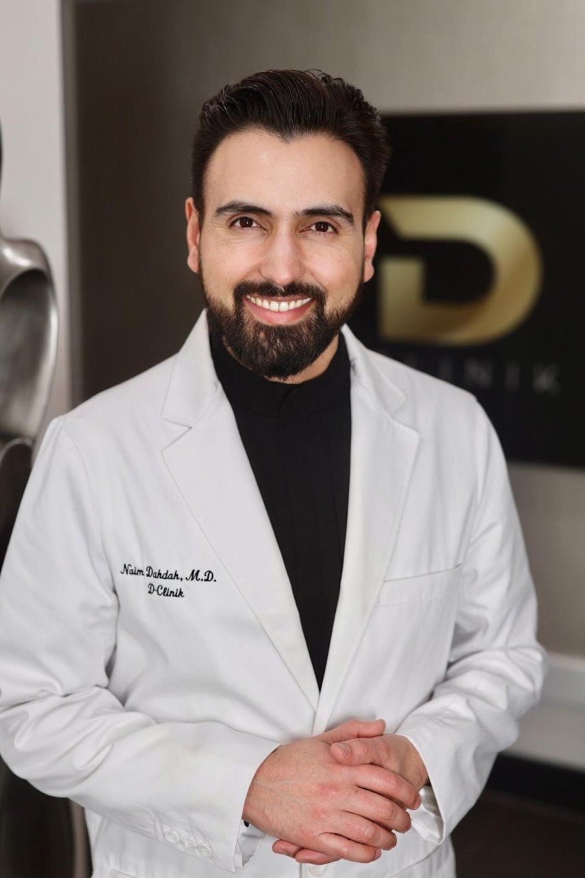 El Dr. Naim Dahdah, médico internista y experto en antienvejecimiento.