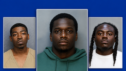 Marquez Christopher Pinder, de 29 años, Lamar James, de 26; y Elijah Delano Dyous, también de 29.