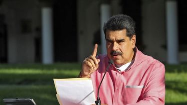 El dictador Nicolás Maduro durante un mensaje televisado a la nación. Agosto 9/2020.