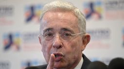 Expresidente de Colombia Alvaro Uribe