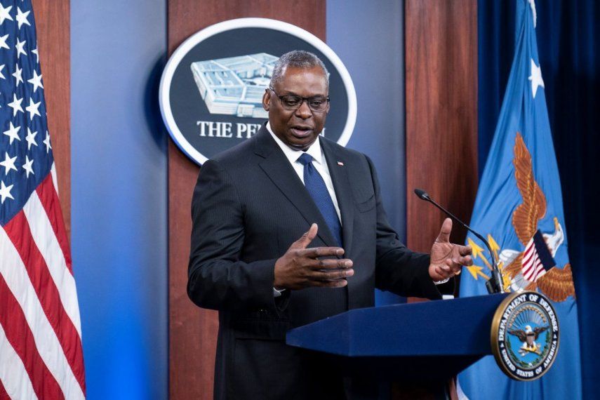El secretario de Defensa Lloyd Austin.