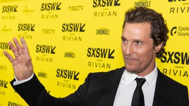 El actor estadounidense Matthew McConaughey asistió al estreno mundial de The Rivals of Amziah King durante el Festival y Conferencia SXSW 2025 en el Teatro Paramount de Austin, Texas, el 10 de marzo de 2025. &nbsp;