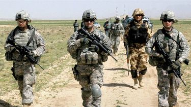 Soldados estadounidenses en Afganistán.