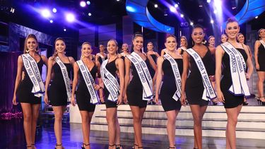 Grupo de ganadoras de la Gala Interactiva del Miss Venezuela 2022