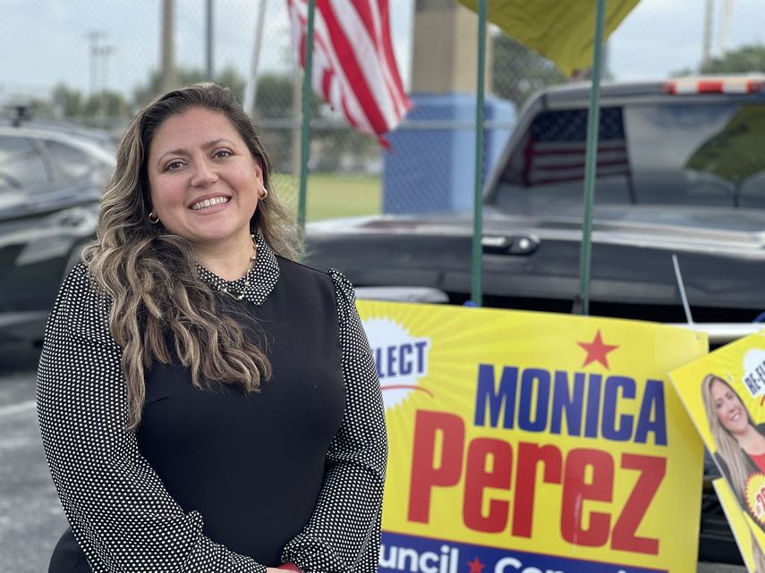 Mónica Pérez, presidenta del concejo de Hialeah.&nbsp;