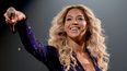 La cantante Beyonce.