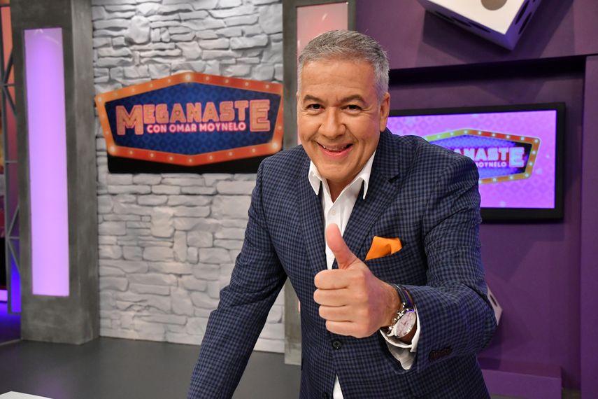 El presentador cubano Omar Moynelo. 