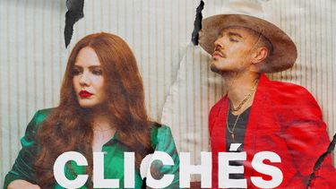 Portada del nuevo álbum del dúo Jesse & Joy, Clichés.&nbsp;