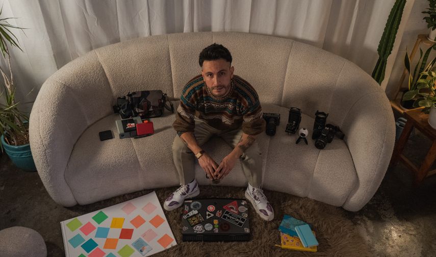 El director y productor audiovisual Andrés Felipe Acosta.&nbsp;