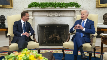 Biden reitera que quiere que Suecia ingrese en la OTAN