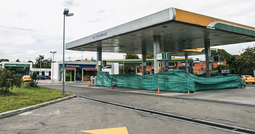 El derrame de gasolina se produjo al norte de Bogotá