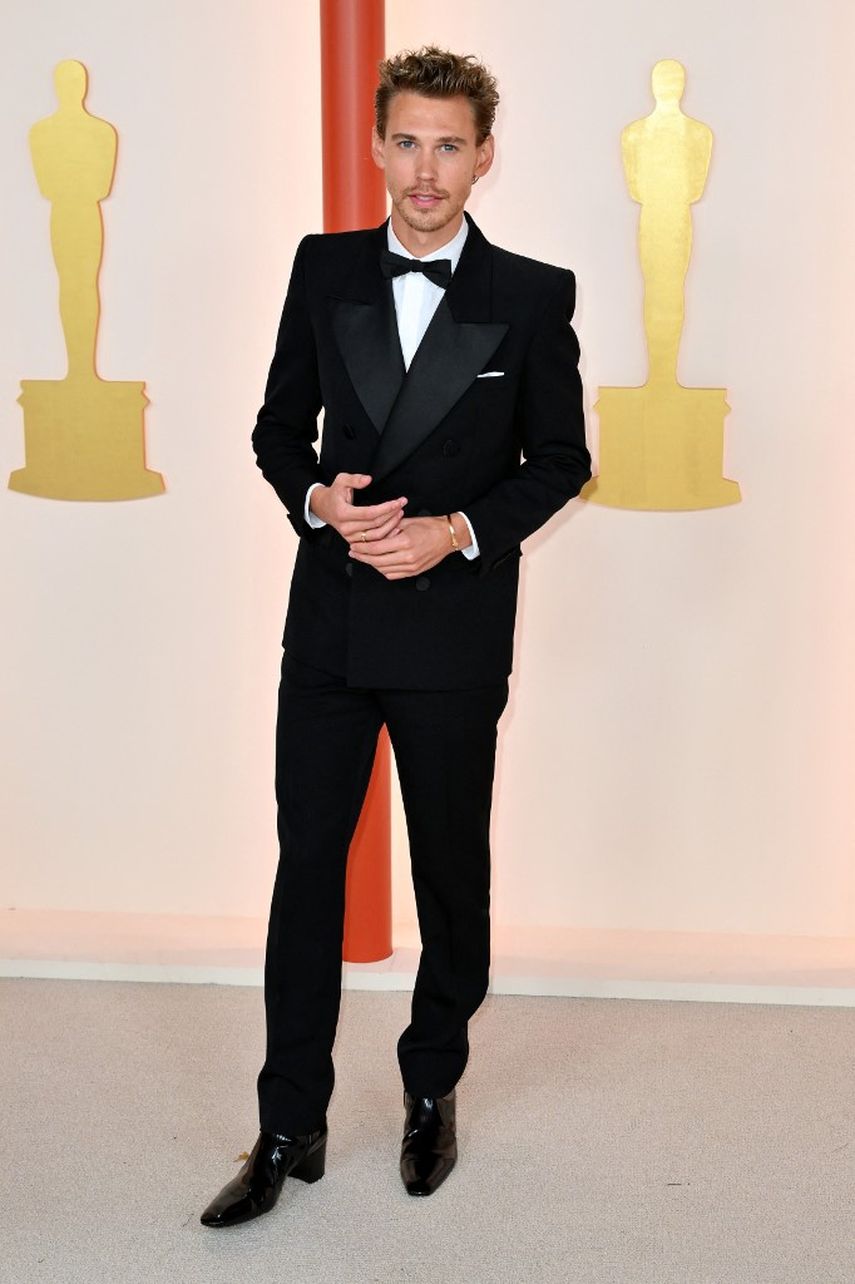 El actor estadounidense Austin Butler. Las estrellas asisten a la 95ª Entrega Anual de los Premios de la Academia en el Dolby Theatre de Hollywood, California, el 12 de marzo de 2023. &nbsp;