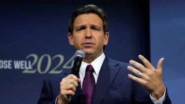 El gobernador de Florida, Ron DeSantis.&nbsp;