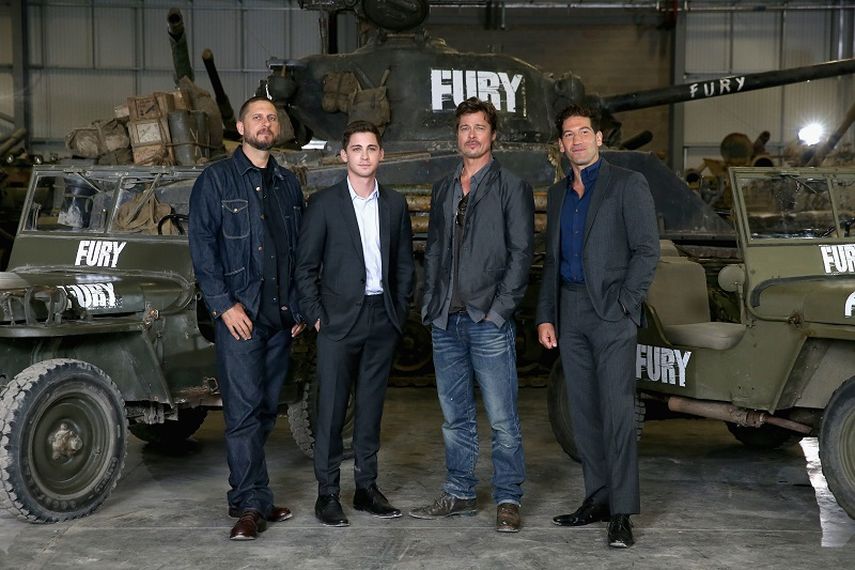 Brad Pitt retrocede a la Segunda Guerra Mundial en Fury