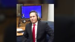 Junior Morales, locutor de la radio y la TV en Cuba.