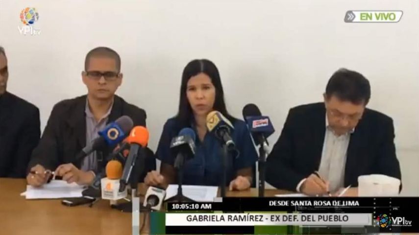 Ramírez también negó los argumentos de funcionarios del Gobierno, entre ellos el propio Maduro, que sostienen que la consulta del domingo 16 de julio es ilegal.