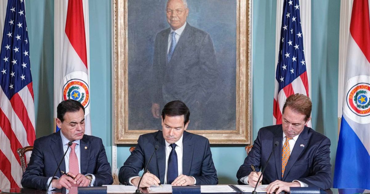 EEUU firma un acuerdo de cooperación migratoria con Paraguay