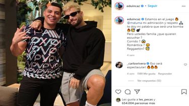 Maluma y Eduin Caz