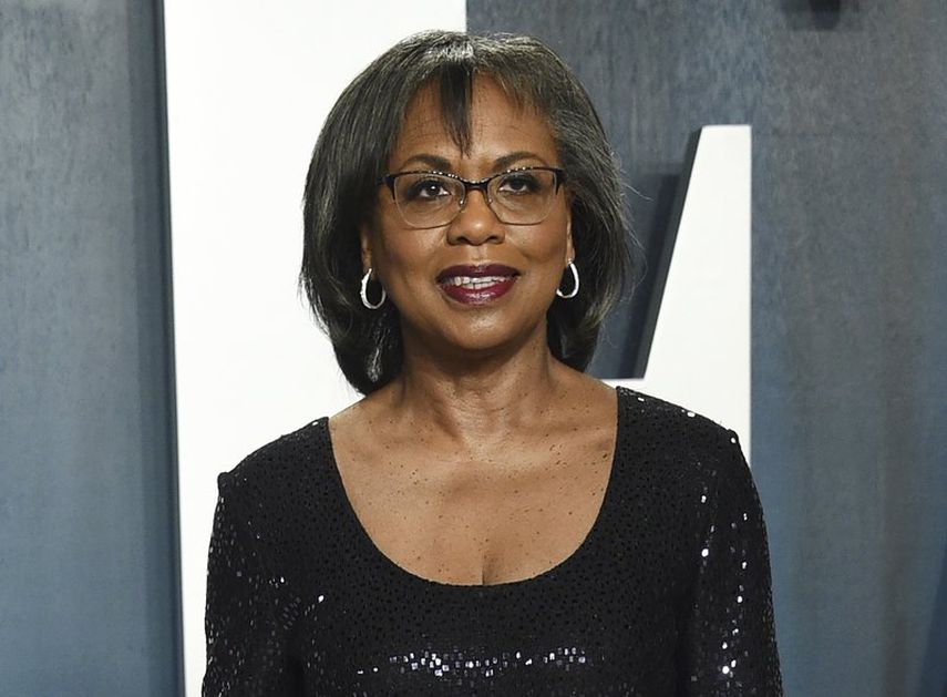 La abogada y acad&eacute;mica Anita Hill llega a la fiesta de Vanity Fair de los Oscar en Beverly Hills, California el 9 de 2020.&nbsp;