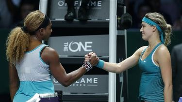 serena derrota a eugene bouchard y clasifica a simona halep