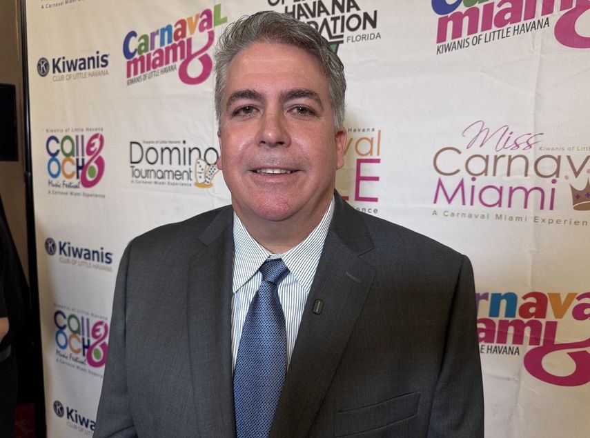 Thomas E. Falcon, presidente actual del Club Kiwanis de la Pequeña Habana.