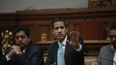 &nbsp;El autoproclamado presidente interino de Venezuela, Juan Guaid&oacute; POLITICA INTERNACIONAL Rafael Hernandez/dpa