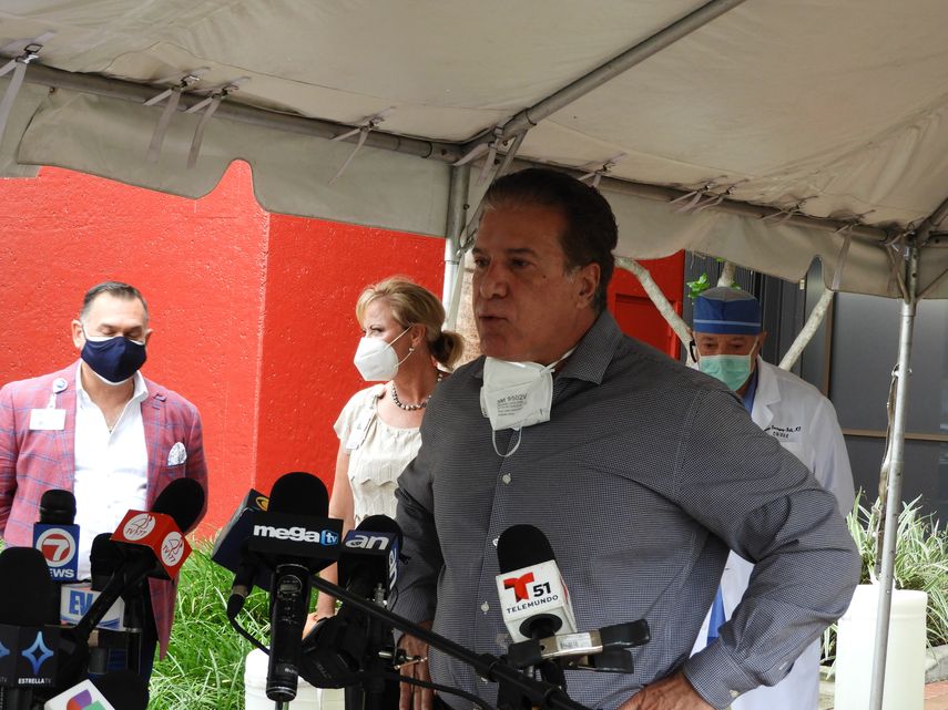 Carlos Hern&aacute;ndez, alcalde de Hialeah.&nbsp;