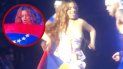 La primera de las dos presentaciones de Camila Cabello en El Campín fueron opacadas porque durante el concierto, varios videos capturaron a la cantante recibiendo una bandera de Venezuela proveniente del público cuando ella esperaba la bandera de Colombia.