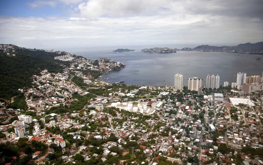 Esta fotograf&iacute;a de archivo del 20 de septiembre de 2013 muestra una vista a&eacute;rea del puerto tur&iacute;stico de Acapulco, M&eacute;xico.&nbsp;