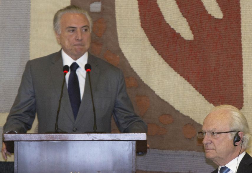 Michel Temer, presidente de Brasil&nbsp;