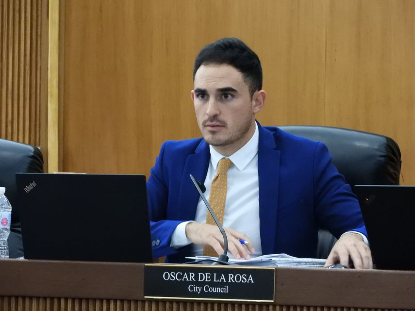 Oscar de la Rosa, concejal de Hialeah.