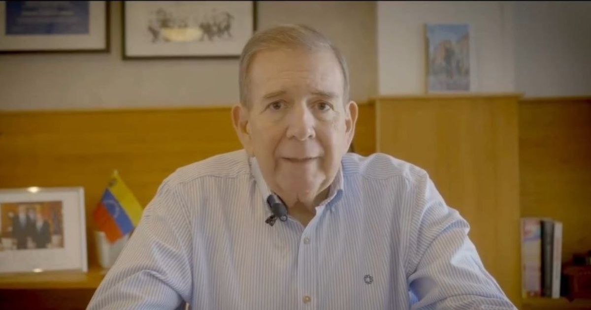 Edmundo González Urrutia plantea una transición “institucional, moral y social” para Venezuela