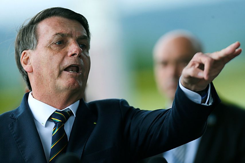 El presidente de Brasil, Jair Bolsonaro.