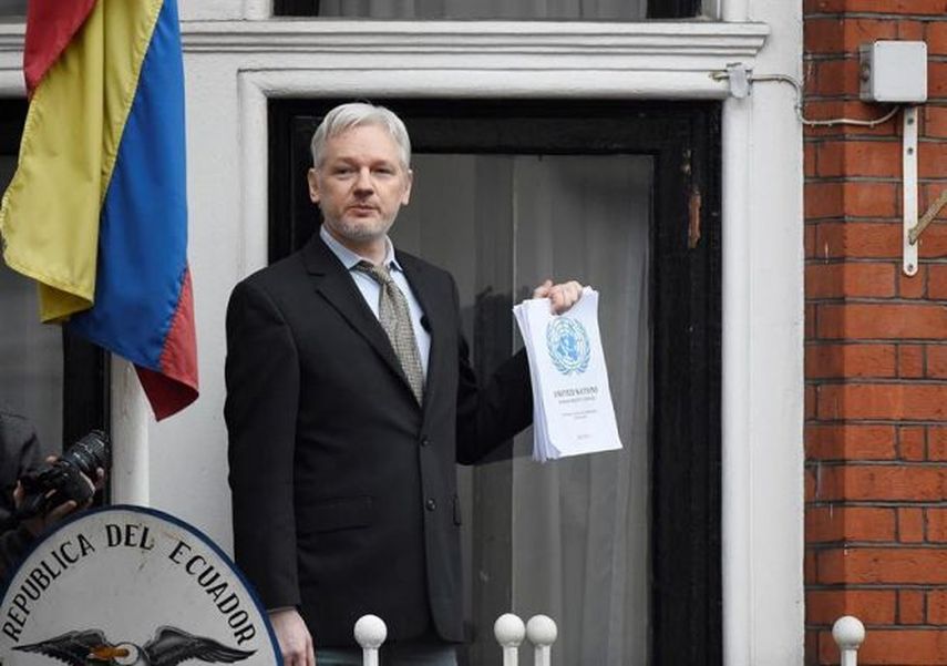 Assange añadió que en el mundo todo está vinculado, en relación al Tratado Transatlántico de Libre Comercio (ARCHIVO)