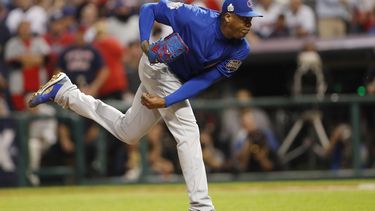 Chapman indicó que se sentía agotado en el séptimo juego contra los Indios de Cleveland