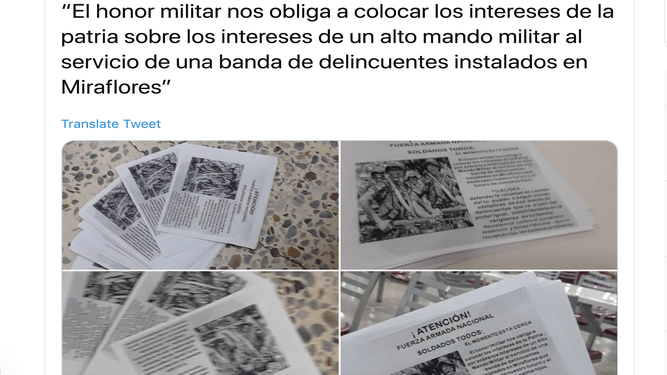 Captura de pantalla del tuit publicado por&nbsp;Sergio Novelli.&nbsp;