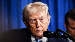 El presidente Donald Trump. El presidente Donald Trump.